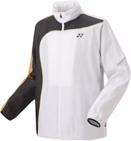 Yonex Colorblock Zip-Up Jacket Unisex White Long Sleeve 70081-011 Yonex Colorblock Zip-Up Jacket Unisex White Long Sleeve 70081-011