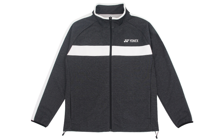 Yonex Embroidered Logo Thermal Sports Jacket - Charcoal Gray 150151BCR