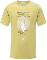 Yonex Graphic Sports T-Shirt Khaki Color 16564EX-191 Yonex Graphic Sports T-Shirt Khaki Color 16564EX-191