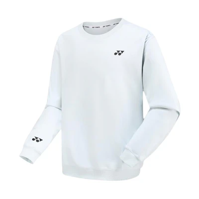 Yonex Gray Quick-Dry Casual Crewneck Long-Sleeve Sweatshirt 130012BCR