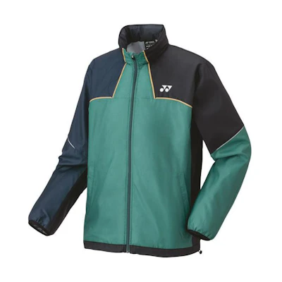 Yonex High Neck Zip-Up Long Sleeve Jacket Unisex Green 70095-267