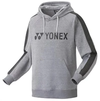 Yonex Hooded Logo Printed Colorblock Sweatshirt Unisex - Gray 30078-010 Yonex Hooded Logo Printed Colorblock Sweatshirt Unisex - Gray 30078-010
