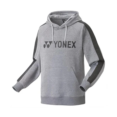 Yonex Hooded Logo Printed Colorblock Sweatshirt Unisex - Gray 30078-010