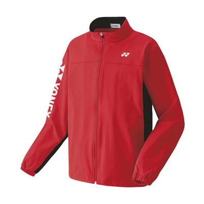 Yonex Logo Printed High Neck Fitted Long Sleeve Jacket Unisex - Red 50113-496