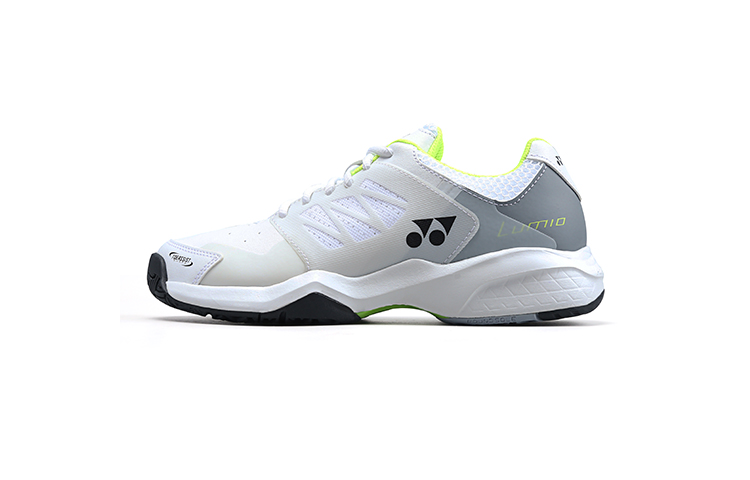 YONEX LU Non-Slip Durable Low-Top Tennis Shoes White Lime SHTLU3EX-656