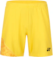 Yonex Paris National Team Yellow Elastic Sports Shorts Men. 15220CR Yonex Paris National Team Yellow Elastic Sports Shorts Men. 15220CR