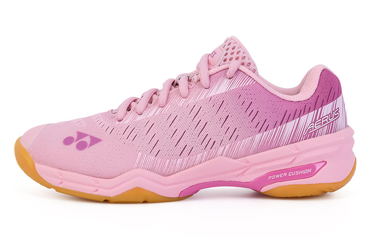 YONEX Power Cushion AERUS Z Lightweight Breathable Pink Badminton Shoes . SHBAXEX Soft Pink
