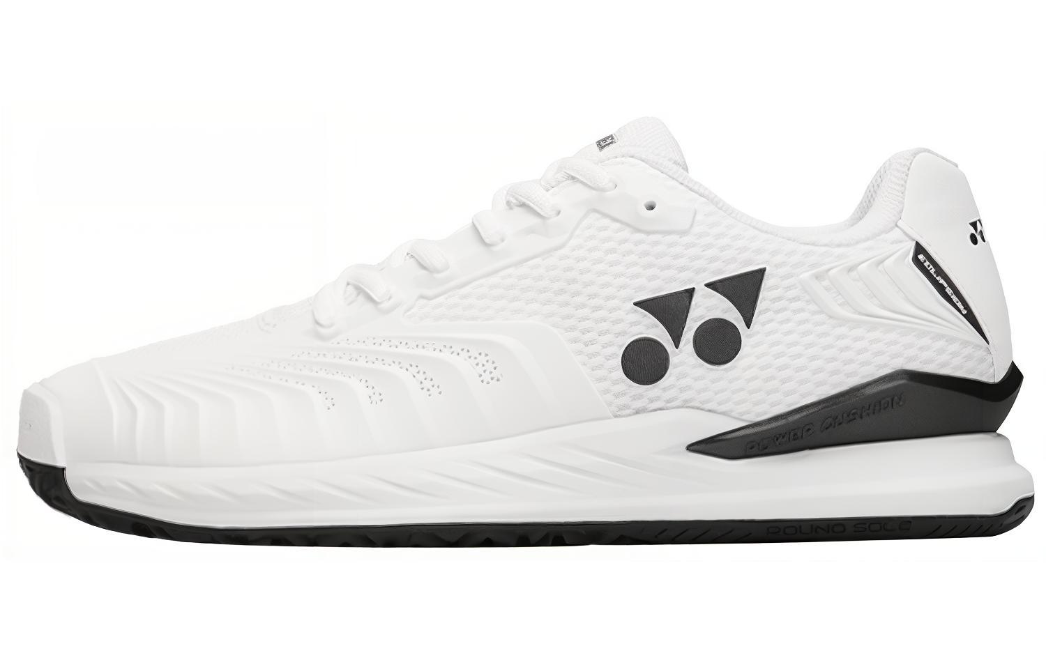YONEX Power Cushion Eclipsion 4 Tennis Shoes Low-Top Breathable - White SHTE4MACEX White Color