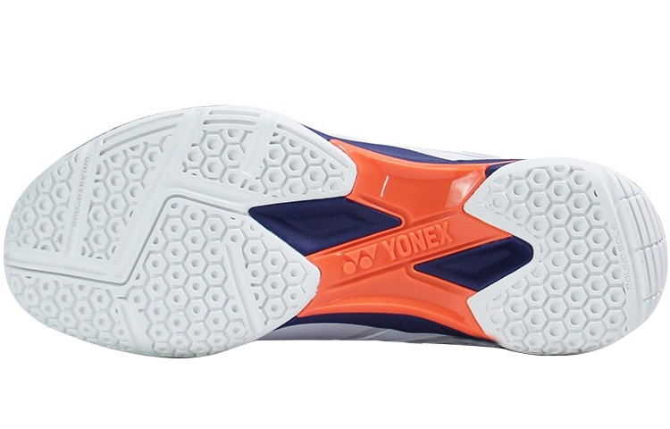 Shop Yonex Power Cushion Rendah 'Putih/Jingga Neon' SHB57EX-229