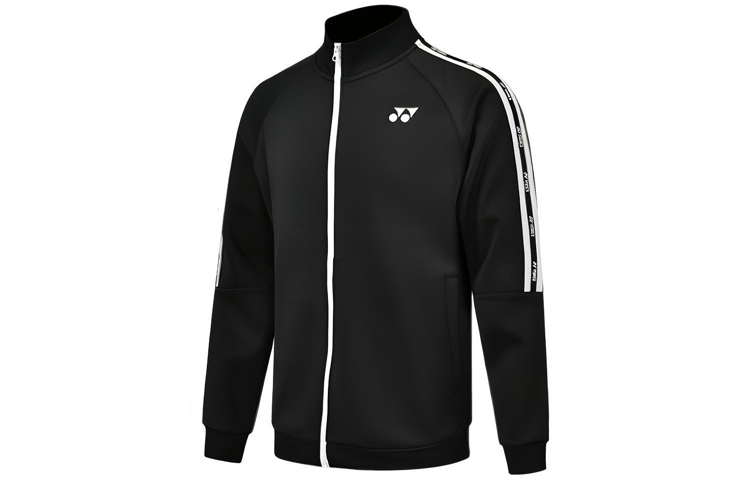 Yonex Retro Striped Long-Sleeve Sports Jacket for Men 150112BCR