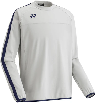 Yonex Silver Pullover Crew Neck Lengan Panjang Sweatshirt. FW5006-017 Buy Yonex Silver Pullover Crew Neck Lengan Panjang Sweatshirt. FW5006-017
