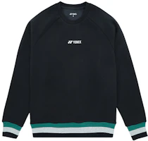 Yonex Striped Fleece Pullover Sweatshirt - Warm Long-Sleeve Activewear 130032BCR Yonex Striped Fleece Pullover Sweatshirt - Warm Long-Sleeve Activewear 130032BCR