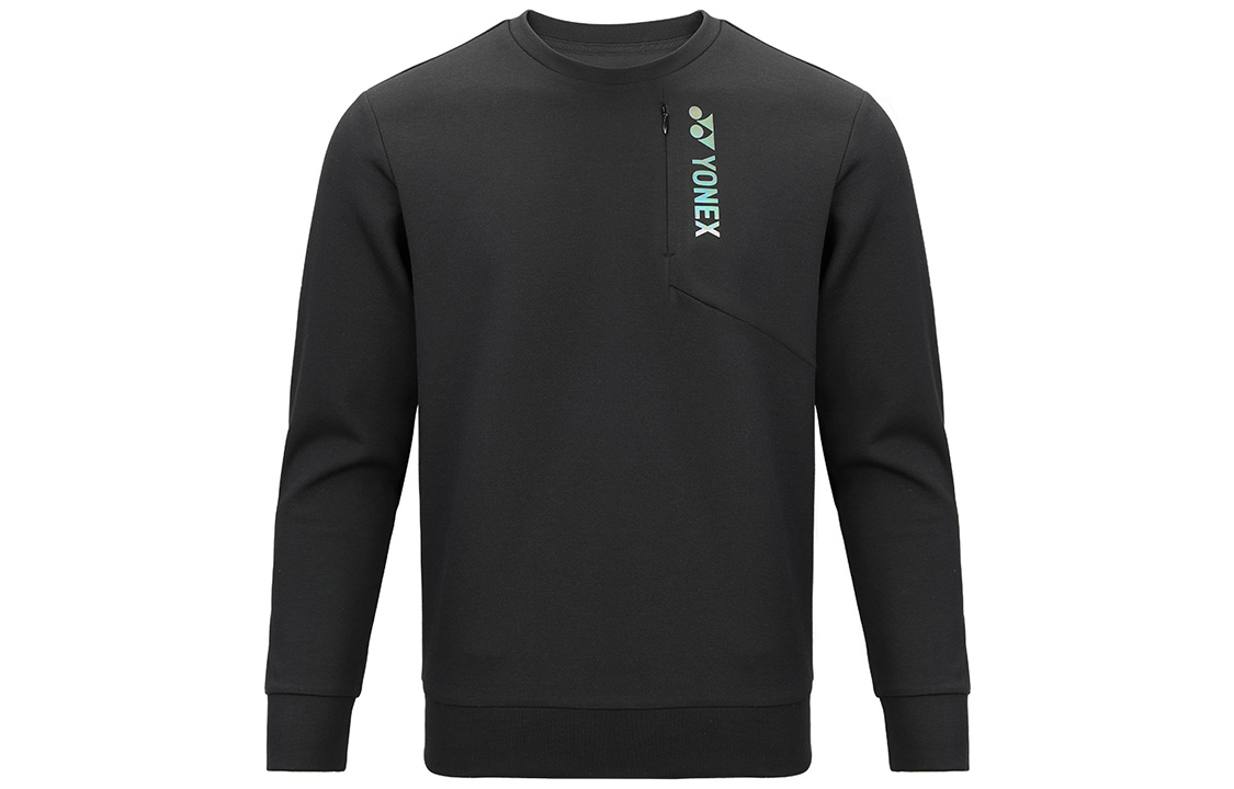 Yonex Training Series Black Breathable Long-Sleeve Sweatshirt 130011BCR-007