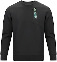 Yonex Training Series Black Breathable Long-Sleeve Sweatshirt 130011BCR-007 Yonex Training Series Black Breathable Long-Sleeve Sweatshirt 130011BCR-007
