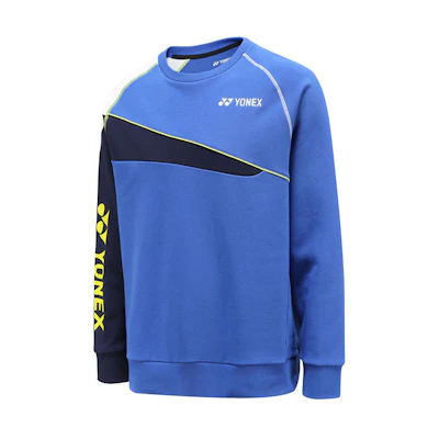 Yonex Training Series Casual Long-Sleeve Crewneck Sweatshirt Blue 130041BCR-112