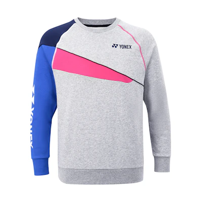 Yonex Training Series Colorblock Crewneck Sweatshirt - Ash Gray 130041BCR-275