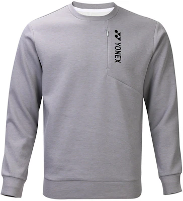 Yonex Training Crew Neck Sweatshirt Abu-Abu Lengan Panjang Kasual 130011BCR-606 Buy Yonex Training Crew Neck Sweatshirt Abu-Abu Lengan Panjang Kasual 130011BCR-606