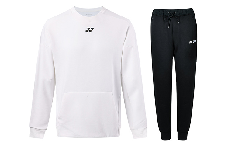 Yonex Training Series Fleece Pullover Sweatshirt & Jogger Pants Set 130051BCR-011+160171BCR-007