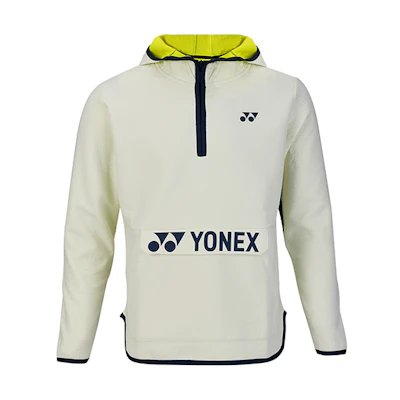 Yonex Training Series Half-Zip Hoodie Jacket White - Sportswear 150220BCR-011