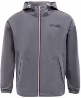 Yonex Training Series Logo Print Hoodie Jacket - Light Charcoal Gray 150051BCR-606 Yonex Training Series Logo Print Hoodie Jacket - Light Charcoal Gray 150051BCR-606