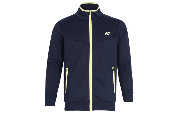 Yonex Training Series Logo Zip Jacket Navy Blue Sportswear 150138BCR-019