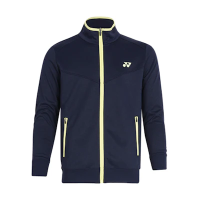 Yonex Training Series Logo Zip Jacket Navy Blue Sportswear 150138BCR-019