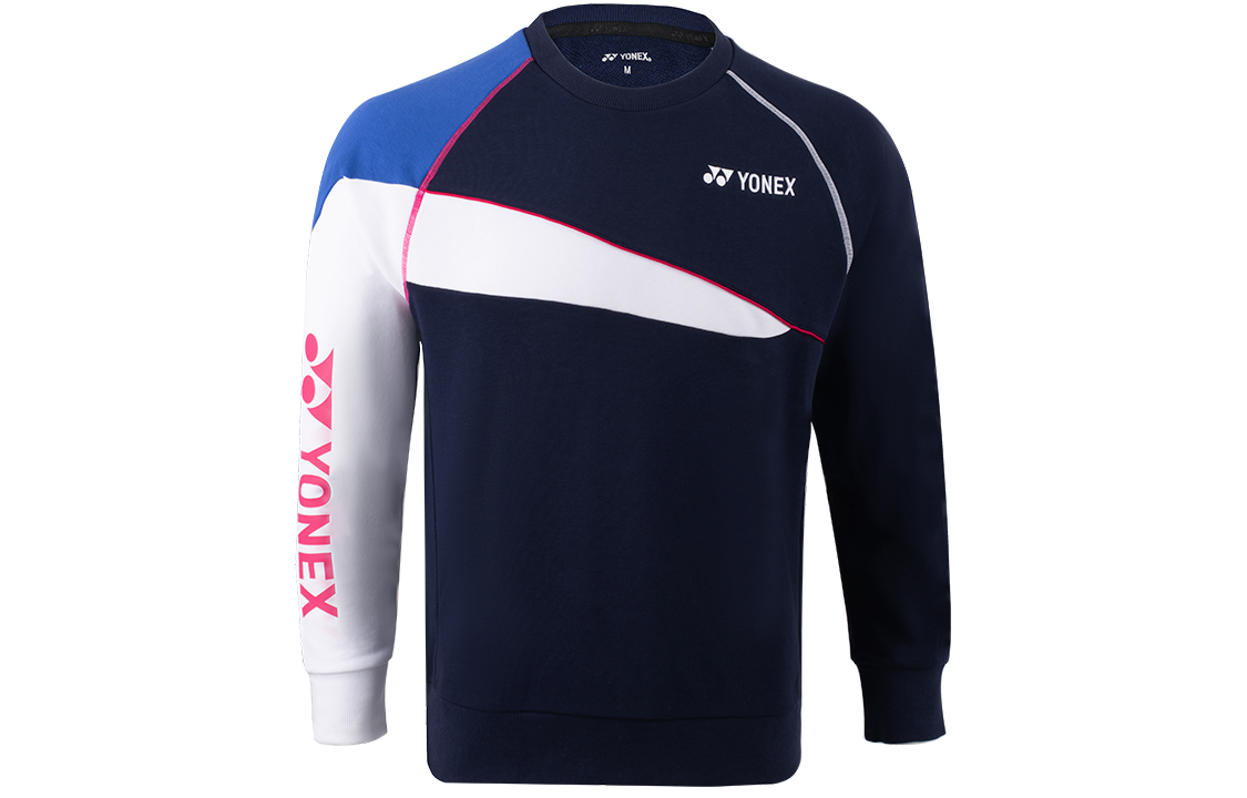 Yonex Training Series Navy Blue Long-Sleeve Crewneck Sweatshirt 130041BCR-019