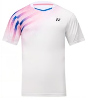 Yonex Two-Tone V-Neck Quick-Dry Badminton T-Shirt. YOBC3124CR