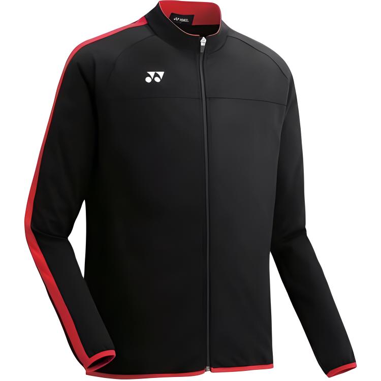 Yonex Unisex Black High-Neck Training Jacket with Logo FW5007-187