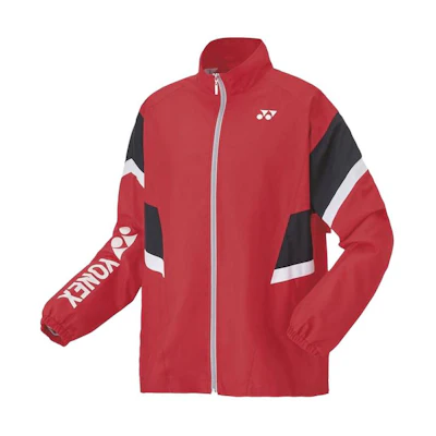 Yonex Unisex Color-Block Zip-Up Jacket Long Sleeve - Red 50128-496