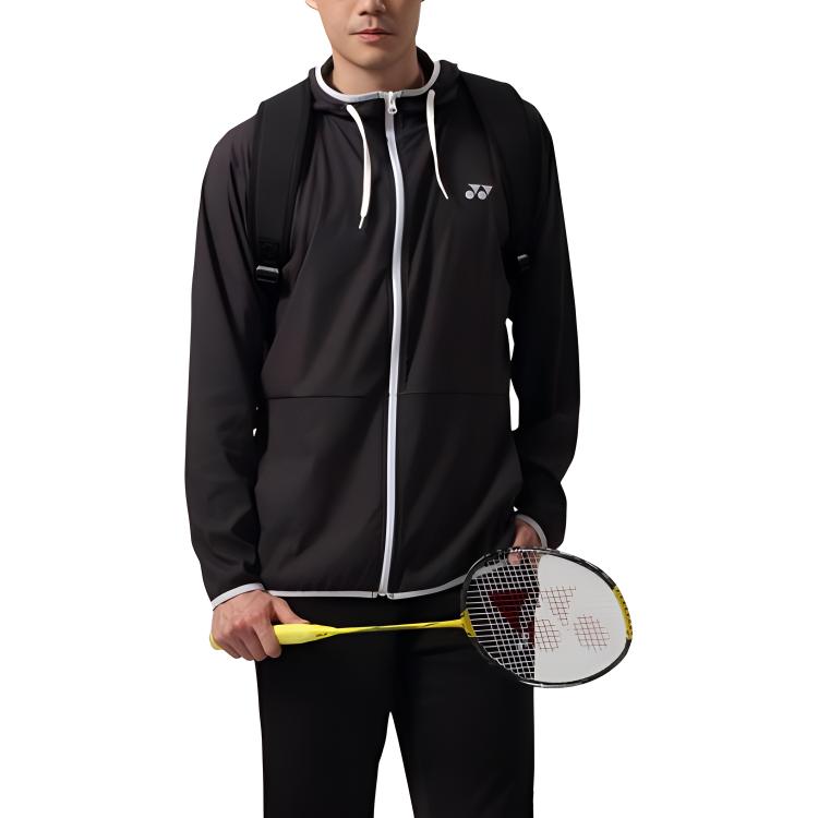 Yonex Unisex Logo Print Hooded Sports Jacket Casual and Comfortable 19003TR