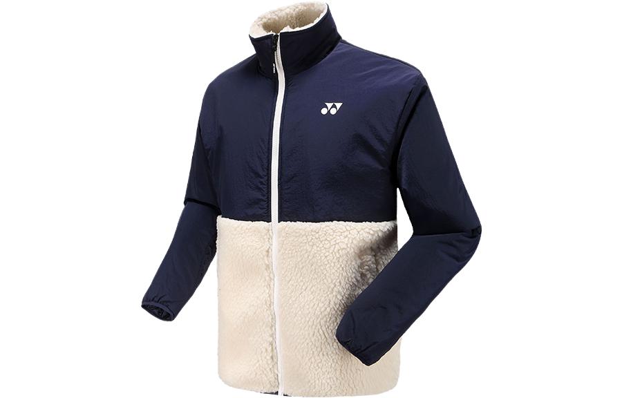 Yonex Unisex Relaxed Comfort Fleece Jacket Navy Blue. 190012BCR/290012BCR