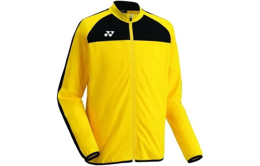 Yonex Unisex Yellow Colorblock Zip-Up Long-Sleeve Jacket FW5007-004
