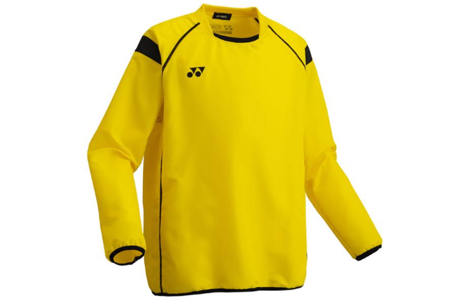 Yonex Unisex Yellow Crewneck Long-Sleeve Sweatshirt FW5010-400
