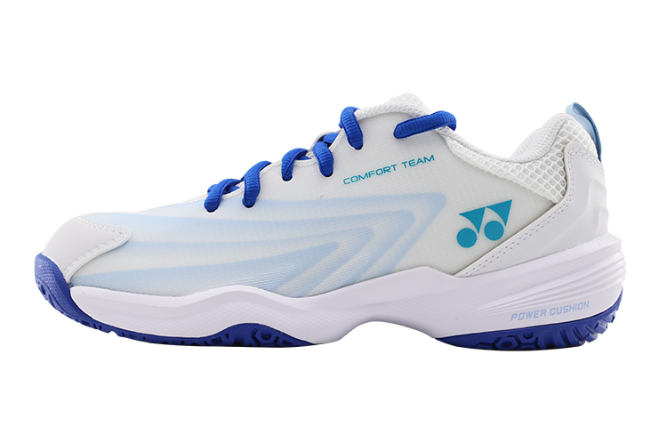 YONEX White Blue Badminton Shoes Low Cut Anti-Slip Breathable SHBCFT2JEX White Blue.
