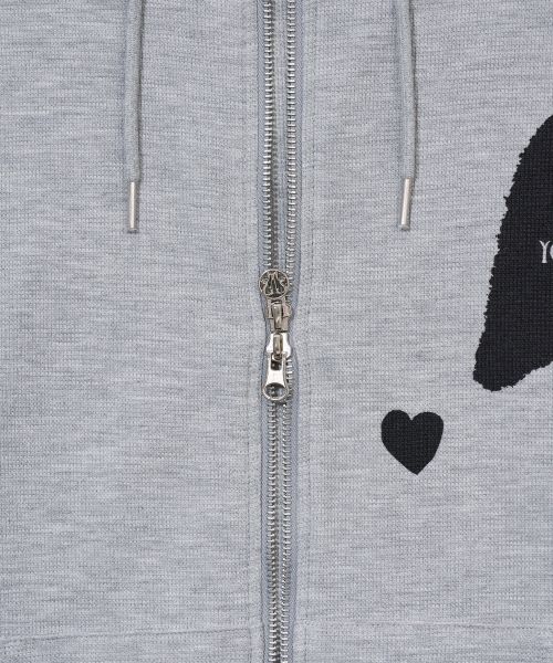 Cheap Yoohee [3COLORS] Graphic Waffle Zip-Up Hoodie YHHZGA002
