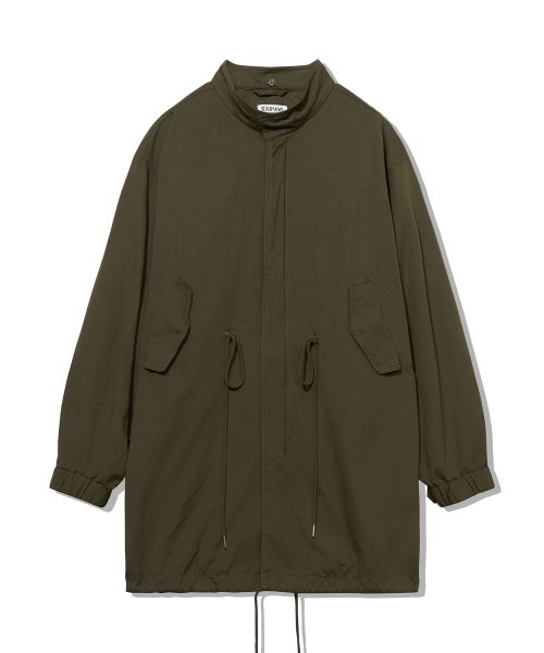 Sizing Yoohee [ANEDIN X YUHEE] Flower Hoodie Fishtail Jacket - Khaki YHJPGC001KH