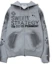 Shop YOOHEE Lucky Sweet Graphic Zip-Up Hoodie - Melange Grey YHHZGA005MG