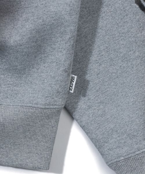 Cheap YOOHEE Lucky Sweet Graphic Zip-Up Hoodie - Melange Grey YHHZGA005MG