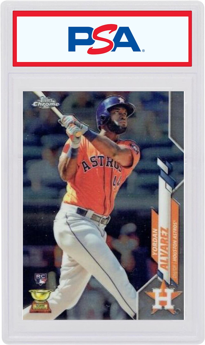 Yordan Alvarez 2020 Topps Chrome Rookie #200