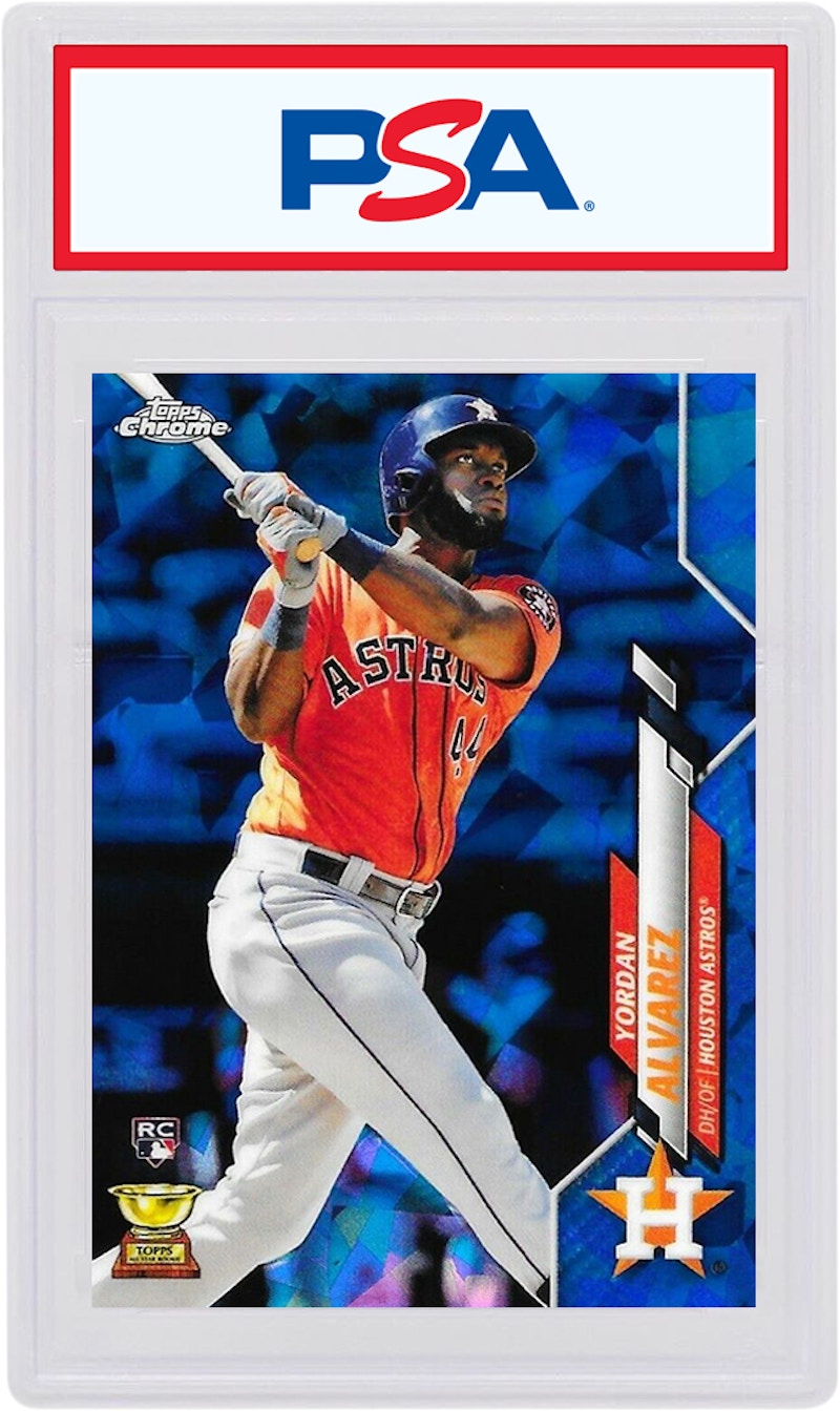 Yordan Alvarez 2020 Topps Chrome Sapphire Rookie #276