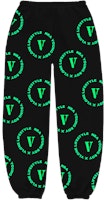 YoungBoy NBA x Vlone Cross Roads Sweatpants Black/Green YoungBoy NBA x Vlone Cross Roads Sweatpants Black/Green