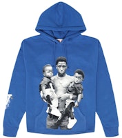 YoungBoy NBA x Vlone Kacey Talk Hoodie Blue YoungBoy NBA x Vlone Kacey Talk Hoodie Blue