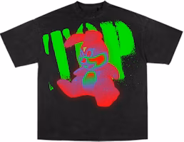 YoungBoy NBA x Vlone Trollz Tee Black YoungBoy NBA x Vlone Trollz Tee Black
