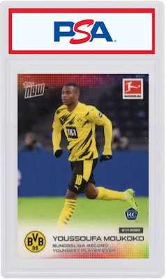 Youssoufa Moukoko 2020 Topps Now Rookie #45 Kartu Pemula Buy Youssoufa Moukoko 2020 Topps Now Rookie #45 Kartu Pemula
