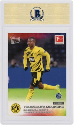 Youssoufa Moukoko 2020 Topps Now Rookie #45 Kartu Pemula Order Youssoufa Moukoko 2020 Topps Now Rookie #45 Kartu Pemula