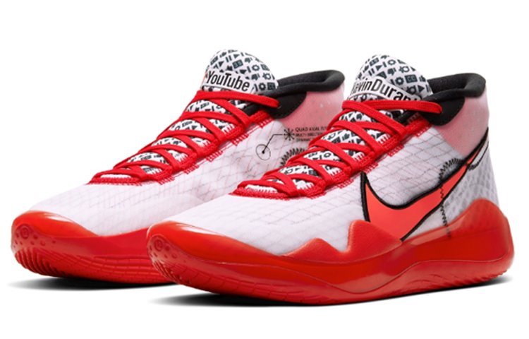 Lookbook Nike KD 12 "YouTube" 網紅 杜蘭特12 耐磨低筒實戰籃球鞋 台灣版