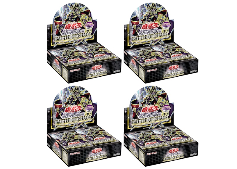 Yu-Gi-Oh! OCG Battle of Chaos Booster Box (Japanese) 4x Lot