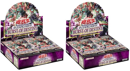 游戏王 OCG 命运爆裂 日版卡包 2盒套装 Buy 游戏王 OCG 命运爆裂 日版卡包 2盒套装