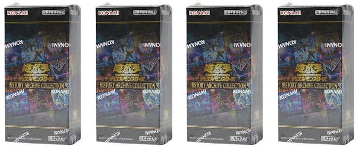 遊戯王OCG HISTORY ARCHIVE COLLECTION BOX 4個セット
Buy 遊戯王OCG HISTORY ARCHIVE COLLECTION BOX 4個セット